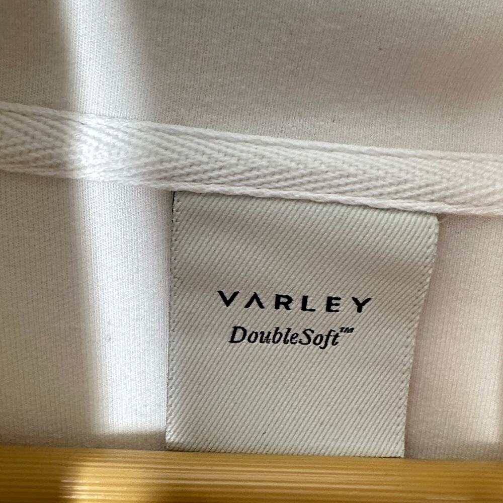 Varley Doublesoft Hawley Half-Zip Sweatshirt Whit… - image 5